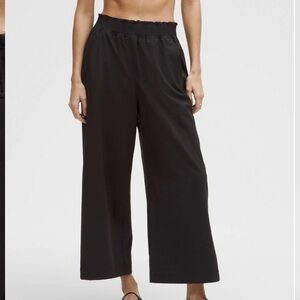 lululemon athletica Black Wide Leg Pants